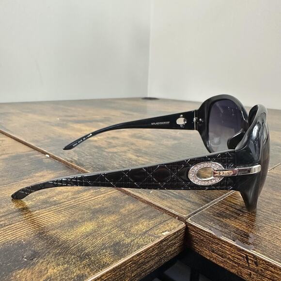 Christian Dior Sunglasses MYLADYDIOR3SF Womens Black Square Gradient D28JJ Italy